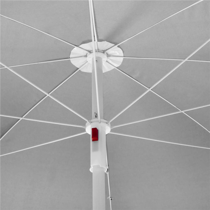 Umbrela de plaja pliabila cu inclinare reglabila, diametru 160 cm, verde [10]