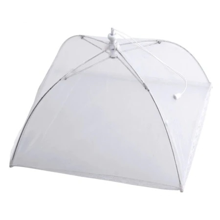 Umbrela de Protectie Impotriva Insectelor, Furnicilor si Gandacilor pentru Farfurii, Caselore si Alimente, Alb, 31cm x 31cm [7]