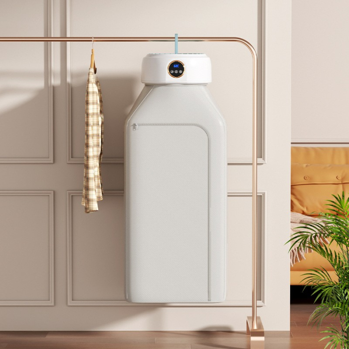 Uscator de Rufe, , Portabil, Pliabil, Silentios, Reglabil, Temporizator, 26.5 x 11 cm, Alb [7]