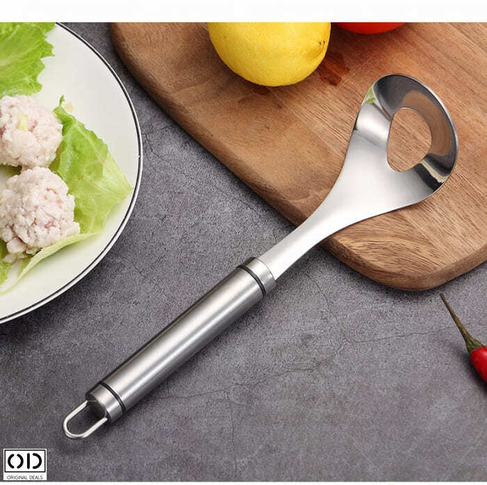 Ustensila Metalica pentru Facut Chiftelute din Carne sau Legume, 24cm, Inox Premium [5]