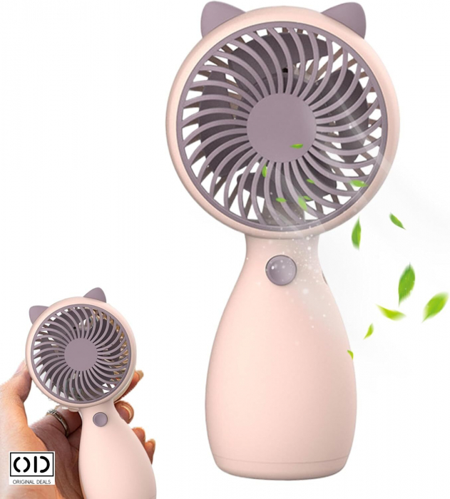 Ventilator portabil Ventilator de birou ventilator cu baterii Ventilator portabil cu acumulator Aer conditionat Montaj aer conditionat Evantai Pliabil Evantai doamne femei Evantai metalic [12]