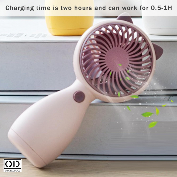 Ventilator portabil Ventilator de birou ventilator cu baterii Ventilator portabil cu acumulator Aer conditionat Montaj aer conditionat Evantai Pliabil Evantai doamne femei Evantai metalic [3]