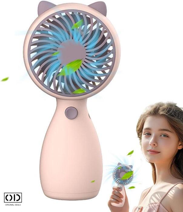Ventilator portabil Ventilator de birou ventilator cu baterii Ventilator portabil cu acumulator Aer conditionat Montaj aer conditionat Evantai Pliabil Evantai doamne femei Evantai metalic [11]