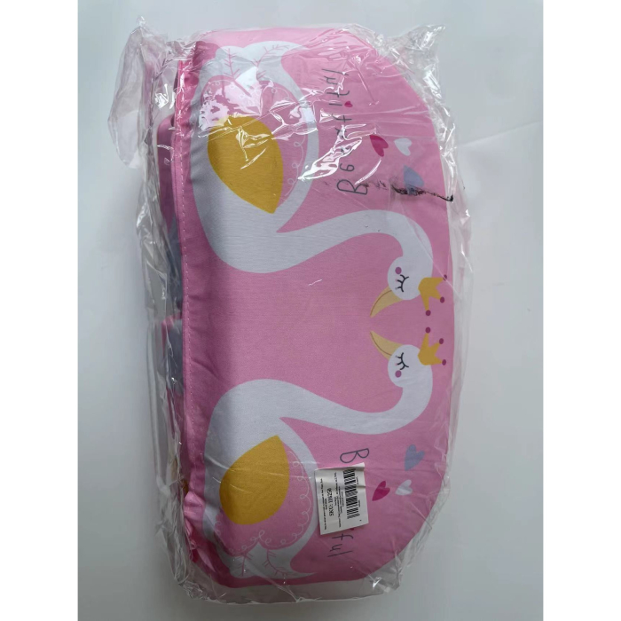 Vesta de salvare pentru copii cu aripioare de inot, , Roz, Model lebede [5]