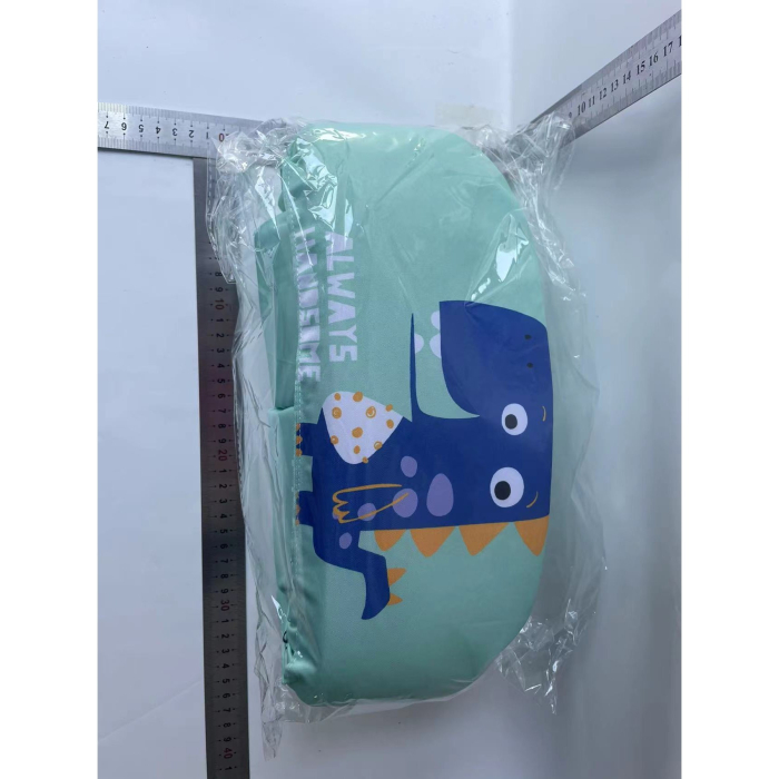 Vesta de salvare pentru copii cu aripioare de inot, , Verde, Model dragon [5]