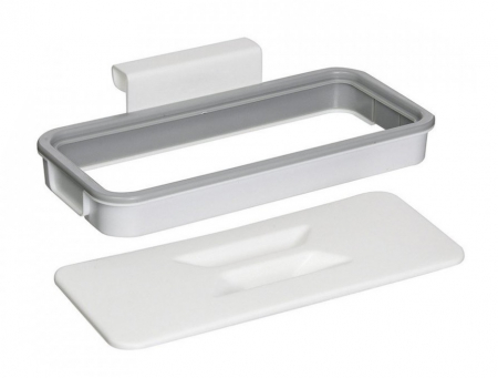 Suport pentru Sac sau Punga de Gunoi, Mic si Ergonomic, cu Prindere pe Usa sau Sertar, Premium, Alb [11]