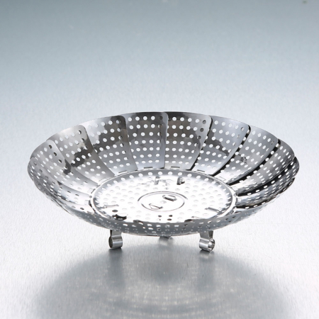 Sita cu Stracuratoare pentru Gatit la Abur, Legume si Alimente, Inox Premium [1]