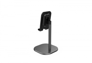 Suport Premium Metalic pentru Tableta sau Telefon cu Inaltime si Unghi de Vizualizare Reglabil - Negru [9]