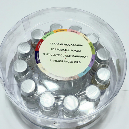Set 12 Sticlute cu Ulei Parfumat pentru Aromatereapy Compatibil cu Orice Difuser [3]