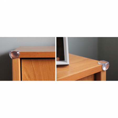 Set 4 Aparatori pentru Colturi cu Protectie Ridicata pentru Copii, din Silicon [3]