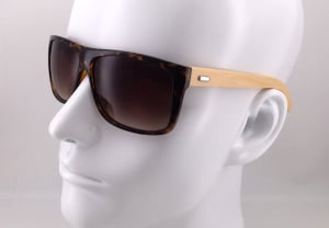 Ochelari Soare cu Rame Bambus si Protectie UV400 - Unisex [5]