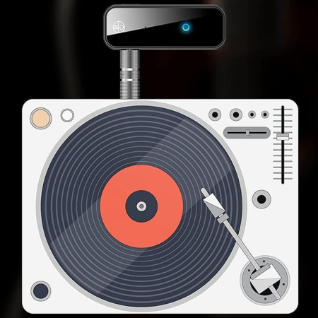 Adaptor audio auto Bluetooth B46, Jack 3.5mm, negru [1]