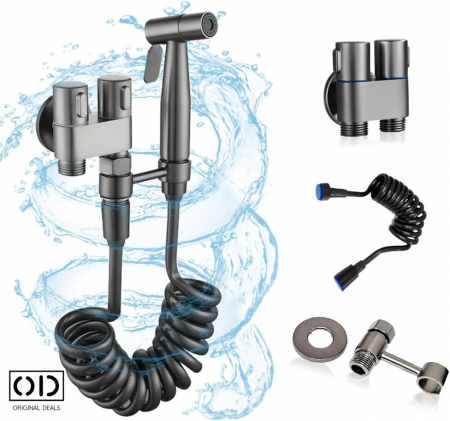 Adaptor Bideu Adaptor wc bideu Adaptor bideu pentru wc accesoriu pentru bideu robinet bideu cap de dus pentru bideu para dus pentru bideu set de dus pentru bideu baterie bideu pulverizator bideu [1]