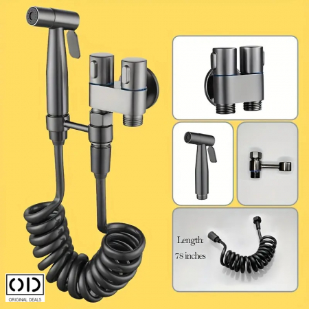 Adaptor Bideu Adaptor wc bideu Adaptor bideu pentru wc accesoriu pentru bideu robinet bideu cap de dus pentru bideu para dus pentru bideu set de dus pentru bideu baterie bideu pulverizator bideu [3]