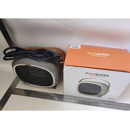 Aeroterma cu Incalzire Ceramica PTC, , din ABS, Oprire Automata, Protectie Supraincalzire, 700/1200W, 220V, 21 x 16 x 11 cm, Gri [5]