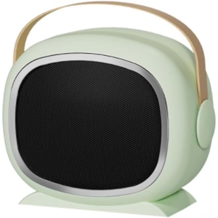 ✨TOATE PRODUSELE✨ - Aeroterma cu Incalzire Ceramica PTC, , din ABS, Oprire Automata, Protectie Supraincalzire, 700/1200W, 220V, 21 x 16 x 11 cm, Verde