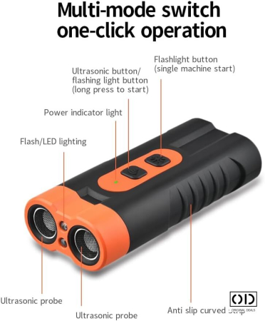 Aparat cu Ultrasunete pentru Dresaj si Protectie Cainilor, USB-C, 15K-40K – ORIGINAL DEALS [11]