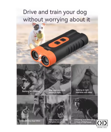 Aparat cu Ultrasunete pentru Dresaj si Protectie Cainilor, USB-C, 15K-40K – ORIGINAL DEALS [6]