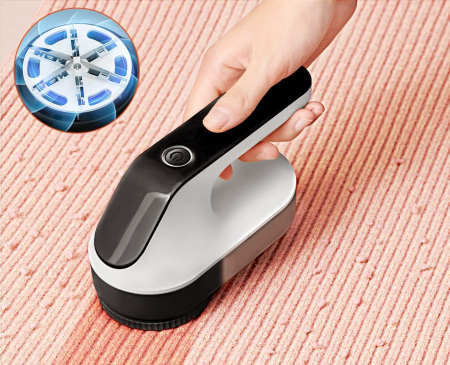 Aparat de curatat scame, 3 trepte, afisaj LCD, incarcare USB, pentru toate tipurile de tesaturi [7]