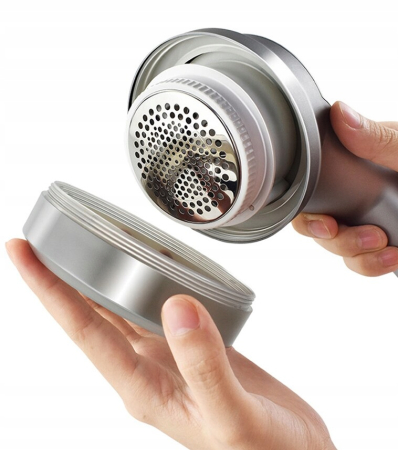 Aparat de curatat scame, 3 trepte, afisaj LCD, incarcare USB, pentru toate tipurile tesaturi [8]