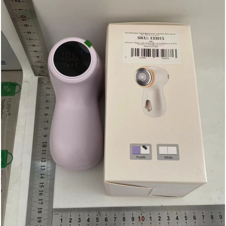 Aparat Electric de Curatat Scame 2in1, , Indepartare Scame si Aspirare, 15 x 8.5 cm, din ABS si Otel Inoxidabil, Incarcare USB Tip C, Mov [2]