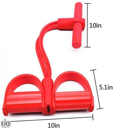 Aparat Extensor Fitness Multifunctional Premium, pentru Tonifiere Abdomen, Brate, Piept, Picioare, Ultra Portabil Elastic [3]