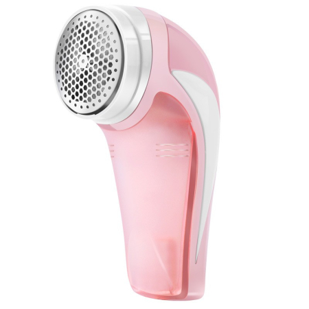 ✨TOATE PRODUSELE✨ - Aparat Pentru Curatat Scame, Par Si Praf, , Pentru Diferite Tipuri De Material, Cu Lame Din Otel Inoxidabil, Incarcare Prin USB Type-C, Cu Perie De Curatare si Cablu USB Incluse, 13.5x9 cm, Roz