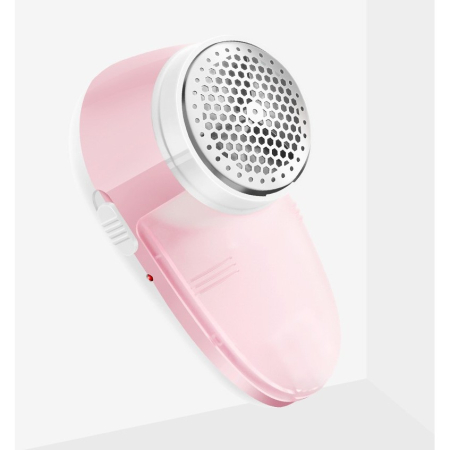 Aparat Pentru Curatat Scame, Par Si Praf, , Pentru Diferite Tipuri De Material, Cu Lame Din Otel Inoxidabil, Incarcare Prin USB Type-C, Cu Perie De Curatare si Cablu USB Incluse, 13x7 cm, Roz [4]