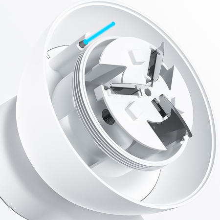 Aparat Pentru Curatat Scame, Par Si Praf, , Pentru Diferite Tipuri De Material, Cu Lame Din Otel Inoxidabil, Incarcare Prin USB Type-C, Cu Perie De Curatare si Cablu USB Incluse, Alb, 20 x 8.8 x 8.5 cm [6]