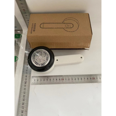 Aparat Pentru Curatat Scame, Par Si Praf, , Trimmer pentru Diferite Tipuri De Material, Cu Lame Din Otel Inoxidabil, Maner Ergonomic, Incarcare Prin USB, Alb [3]