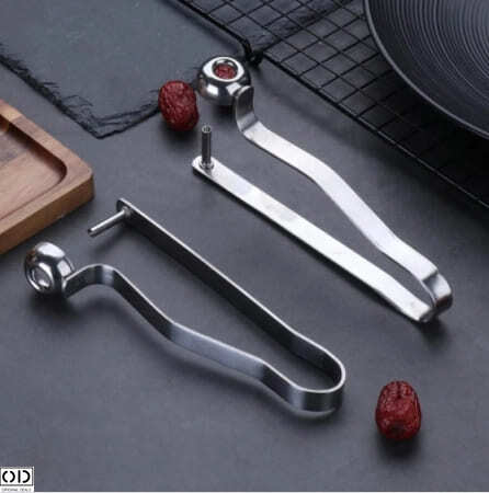 Aparat pentru Scos Samburi Cirese, Visine, Masline, din Inox Premium, Ergonomic, 16 cm [5]
