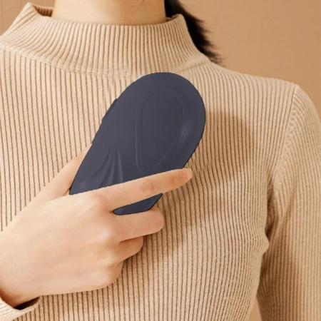 Aparat Scame si Par Haine, , Electric, USB inclus, Periuta Curatare, pentru Diferite Tesaturi, 13 x 6.8 x 5.8 cm, Negru [3]