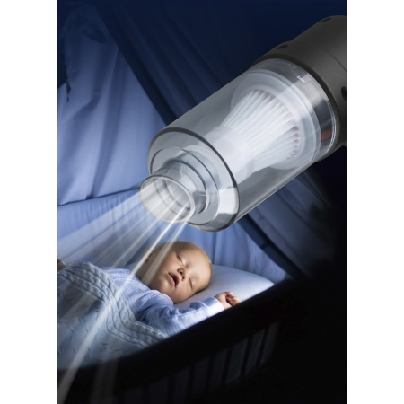 Aspirator Portabil fara Fir, , Tip Pistol 2 in 1, Suflare si Aspirare, Incarcare USB, Pentru Casa si Masina, Autonomie 30 min, Negru [6]