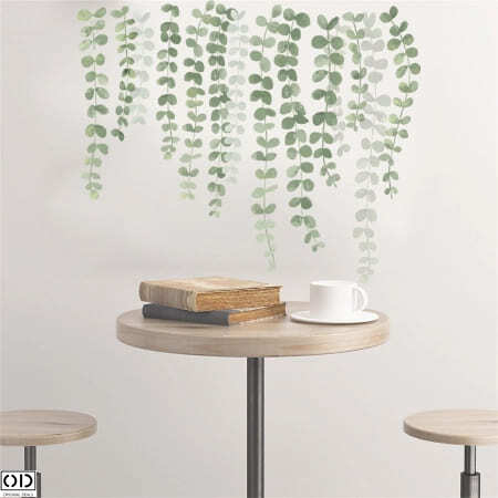 Sticker Autocolant Decorativ pentru Living si Camera, Flori de Lotus [2]