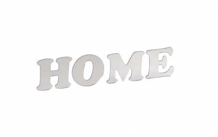 Autocolant Sticker Oglinda Acrilica din PVC, 4 Litere, Home, 6 cm [2]