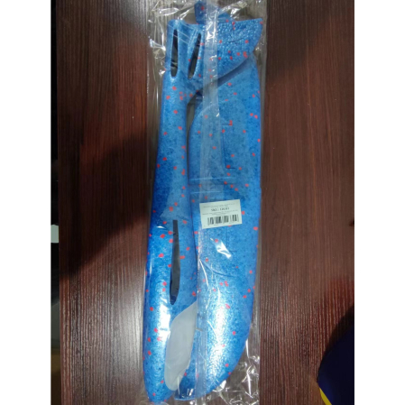 Avion planor din polistiren in punga , lungime 47 cm , cu lumini pe cap, Albastru ,  [7]