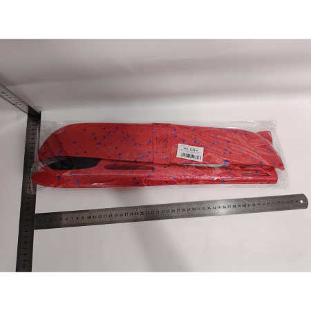 Avion planor din polistiren in punga , lungime 47 cm , Rosu ,  [7]