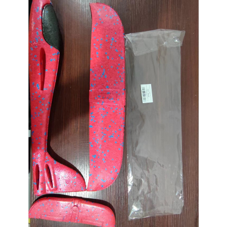 Avion planor din polistiren in punga , lungime 47 cm , Rosu ,  [6]