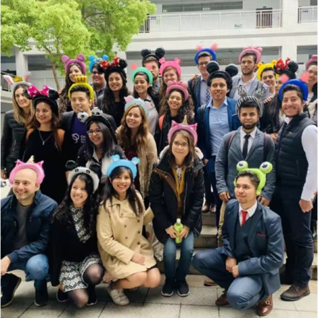 Balon din Folie Metalizata, , Tip Coronita cu Urechi, Model Tigru Uimit, Ambalaj Individual, Pai Inclus, Umflare cu Aer sau Heliu, 33 x 33 cm, Portocaliu [1]