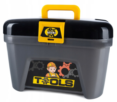 Banc de lucru portbail pentru copii, cu scule si unelte pentru mecanic, 3 in 1 [11]