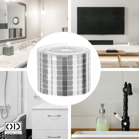 Oglinda Adeziva Oglinda decor Banda adeziva pentru lipit oglinda decorativa Banda adeziva cu oglinda decorativa Banda dublu adezvia oglinda Banda decorativa oglinda Oglinda Decorativa Adeziva [14]