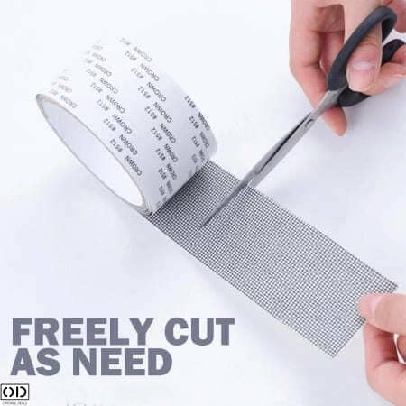 Banda Adeziva pentru Reparare Plase de Tantari din Fibra de Sticla Premium, 5 x 180 cm [1]