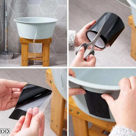 Banda Adeziva Super Puternica cu Lipici Foarte Rezistent pentru Etansare si Izolare Tevi si Recipiente, Utilizare Universala, 150 x 10 cm [10]