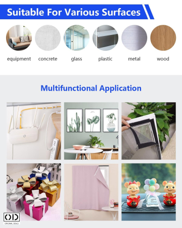 Banda Autoadeziva cu Carlig si Bucla (Hook-&-Loop) pentru Prins si Suspendat Obiecte, 500 x 5 cm, Alb