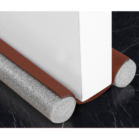 Diverse Casa - Banda de Izolare a Usii, , Banda Anti-Curent, Anti-Zgomot, Anti-Praf, Opritor Izolator, 90cm, Maro