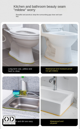 Banda Adeziva pentru Izolatii Banda Adeziva pentru Ceramica Benzi Adezive pentru Izolat Cada Chiuveta Baie Bucatarie Izolat Cabina de Dus Izolatie Cada Chiuveta Banda Izolatii Benzi izolatii Casa Banda Adeziva Izolatoare [8]