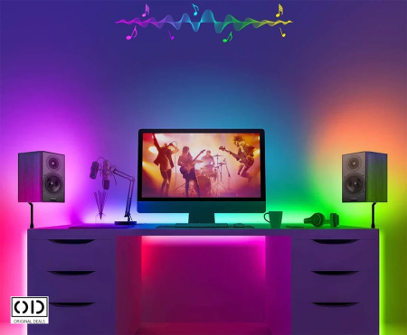  banda led rgb original deals banda led 10 metri cu telecomanda banda led rgb interior decor lumini led ambientale cu telecomanda banda luminoasa rgb pentru camera banda led pentru dormitor living bucatarie banda led flexibila premium pvc lumini decorative led rgb 10m kit banda led rgb cu telecomanda inclusa banda led economica pentru decor modern [9]