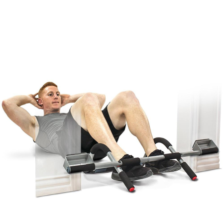 Bara de tractiuni, multifunctionala, pentru perete, cu manere antiderapante, 100kg [5]