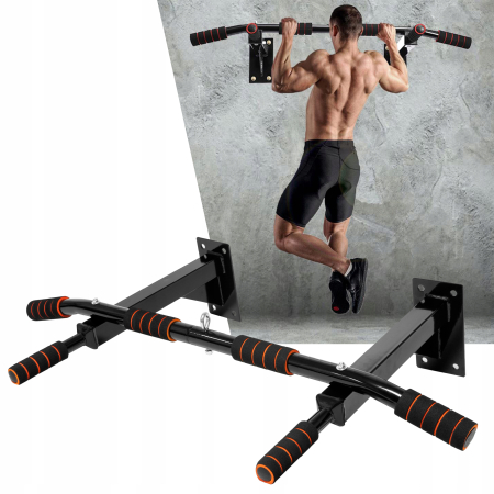 Bara de tractiuni, multifunctionala, pentru perete, cu manere antiderapante, capacitate 250kg [4]