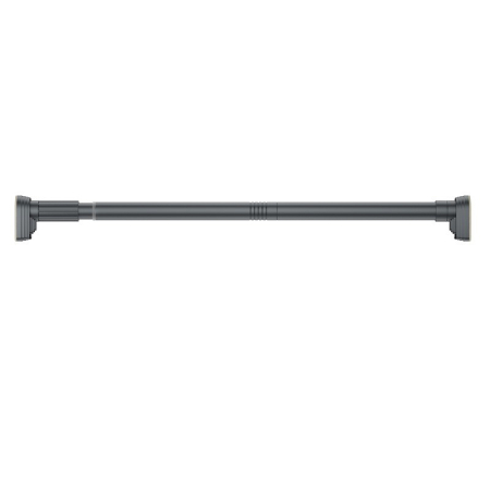 Accesorii Ingrijire Casa - Bara Telescopica Multifunctionala, , din Otel Inoxidabil si ABS, Utilizare Universala, Extensie 220 - 240 cm, Fara Perforare Perete, Gri